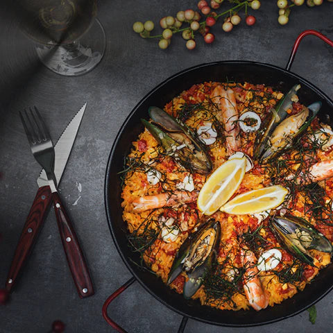 Paella de mariscos